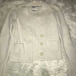 White American Eagle cardigan